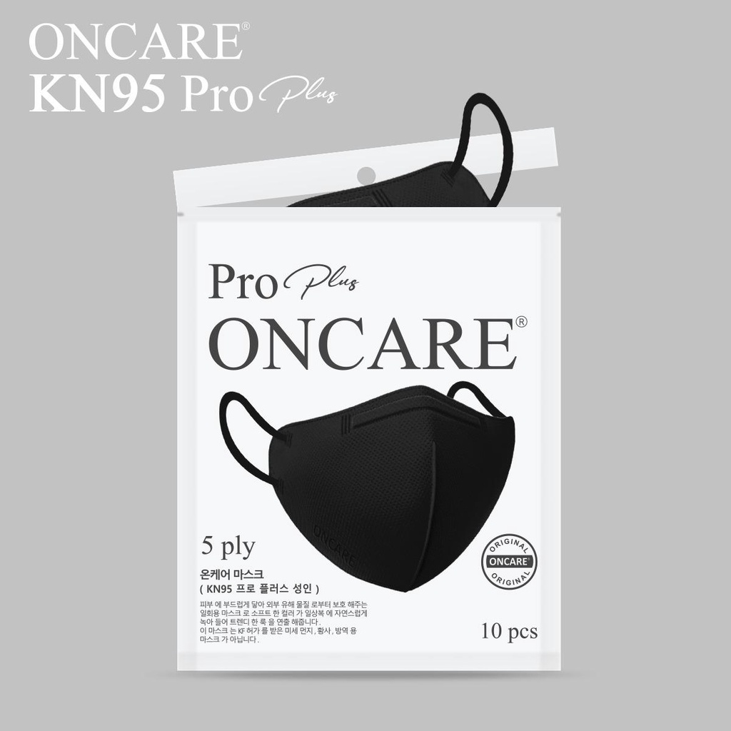 Masker Oncare Premium KN95 Pro Plus Premium Korea 5Ply isi 10Pcs