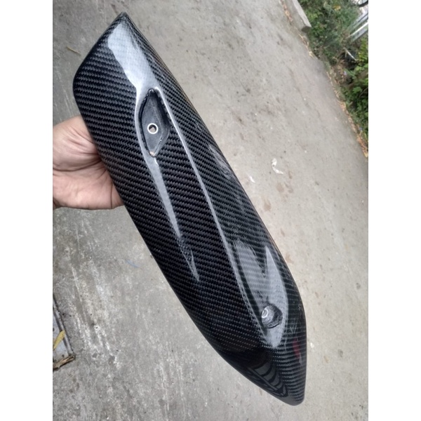 cover knalpot/ tameng knalpot mio J carbon