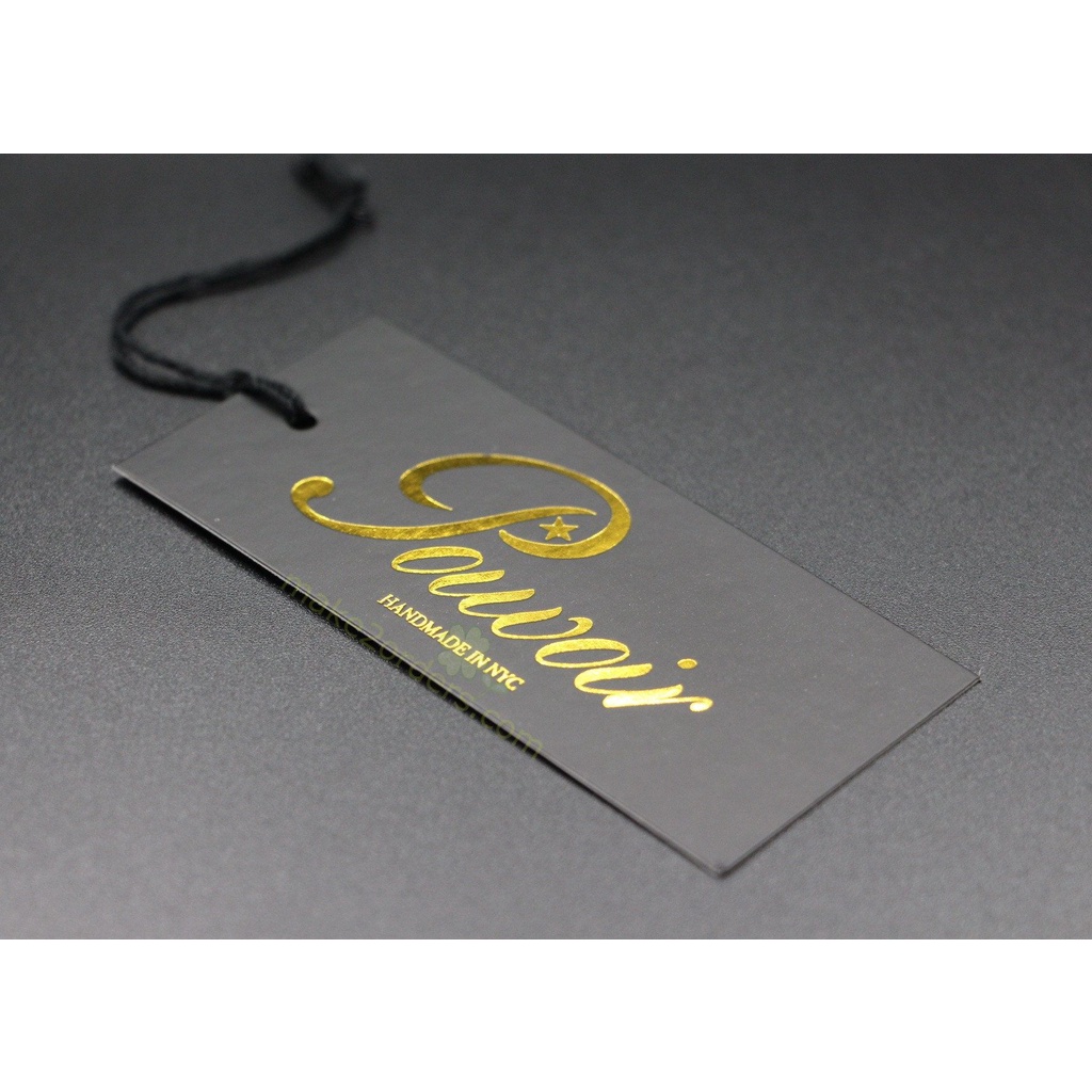 

hangtag foil/foil embosd