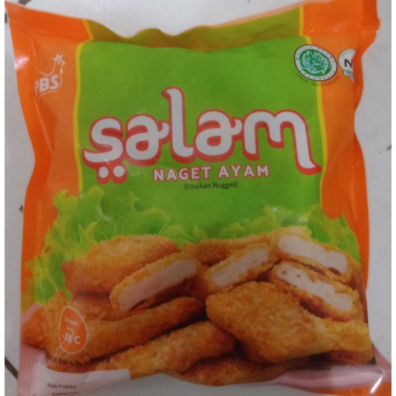 Salam nuget ayam 250gr isi 12pcs