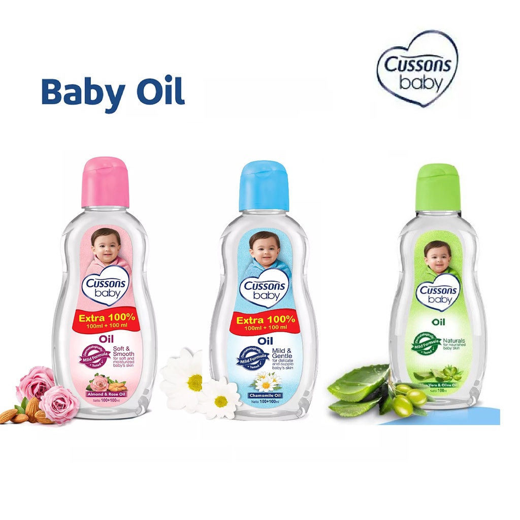 Baby Oil Cusson minyak bayi