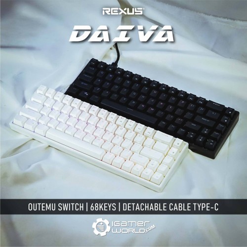 Keyboard REXUS DAIVA RX-D68 Mechanical | Keyboard Gaming