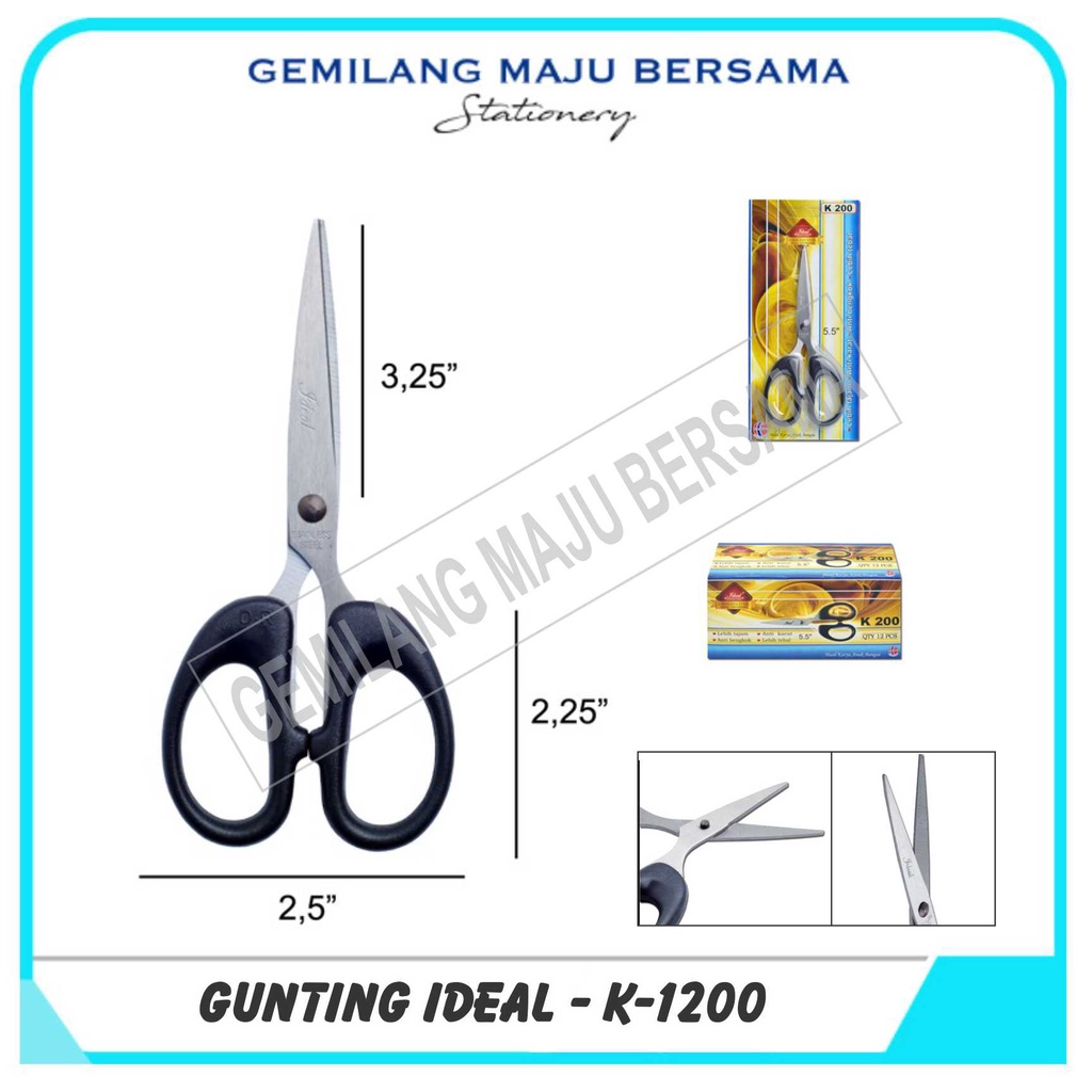 

Gunting Ideal K-200