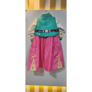 hanbokkorea pink putih