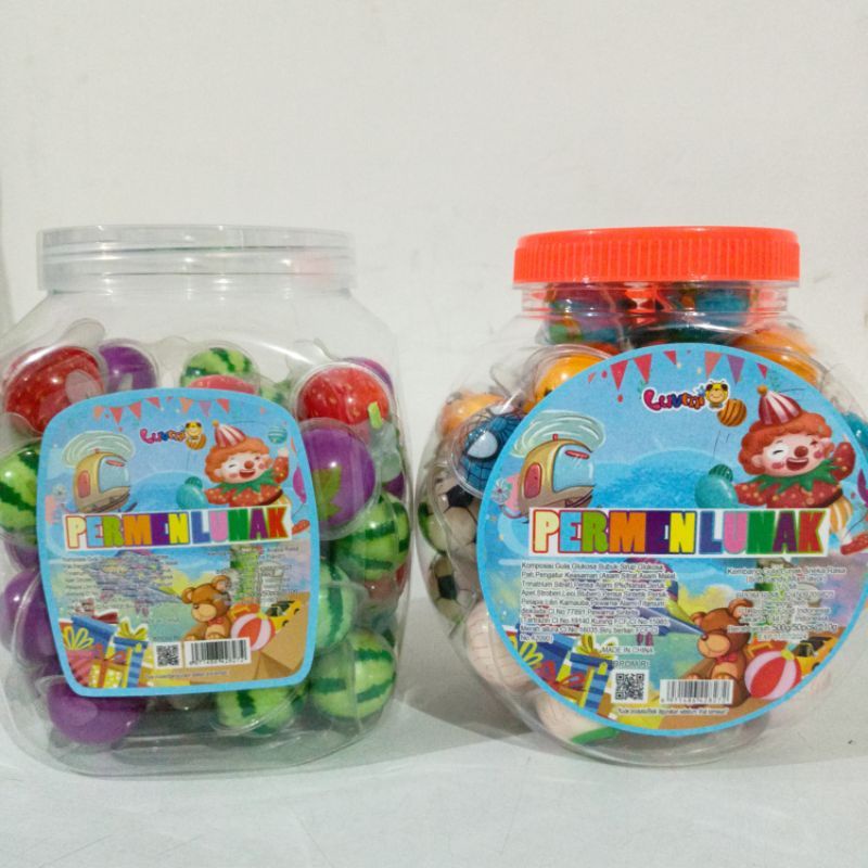 

Permen Lunak bulat Viral Toples Mix varian isi 50pc