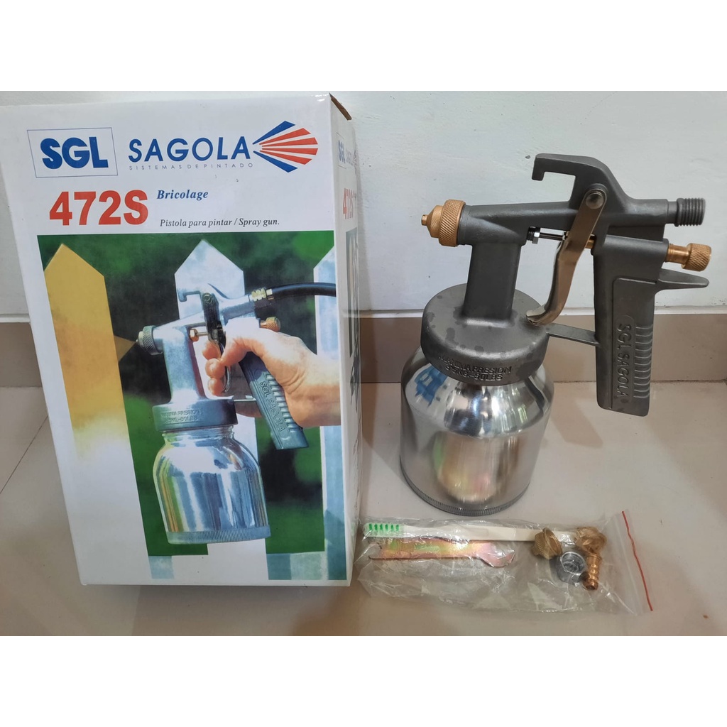 Spray Gun 472S Tabung Bawah Sagola