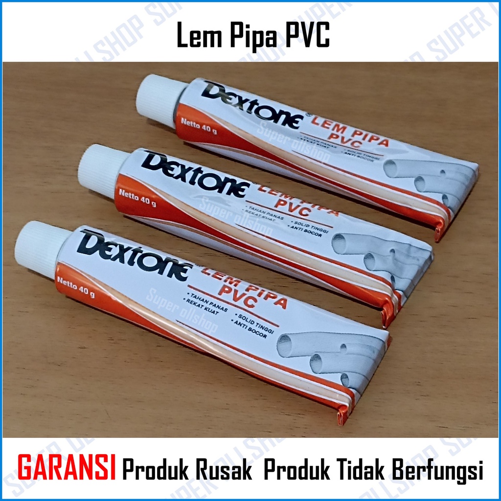 Lem Pipa Tube / Lem Pipa Pvc / Lem Paralon Lem PVC Tube Odol Murah Anti Bocor