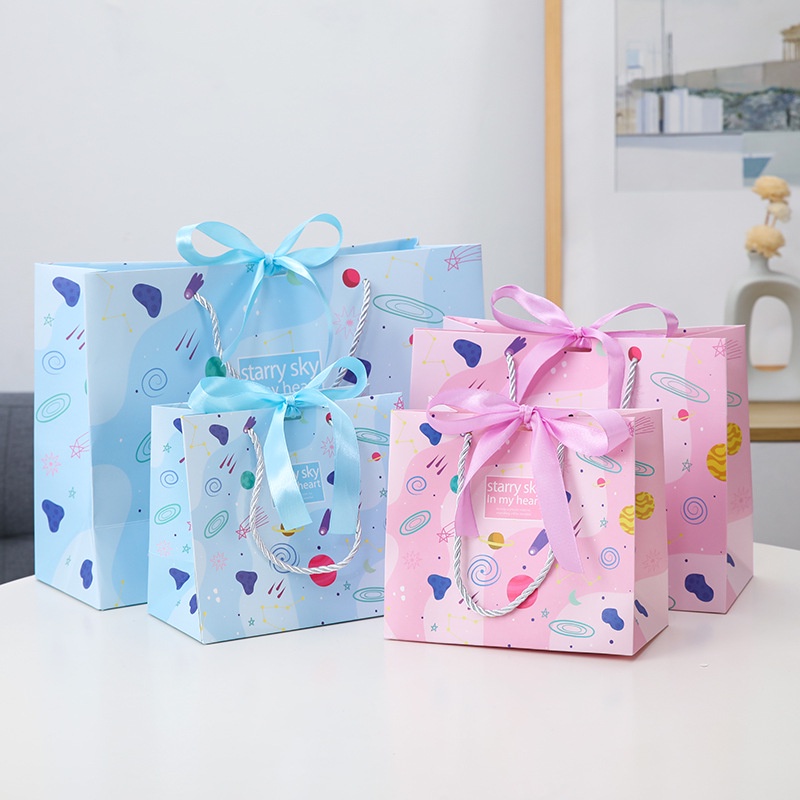 

Gift Bag Paper Bag Karakter Starry Sky Goodie Bag Tas Kado