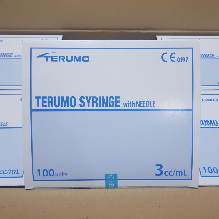 Syringe Terumo 3 cc / Spuit 3cc Terumo / Syringe Terumo / Spuit Terumo