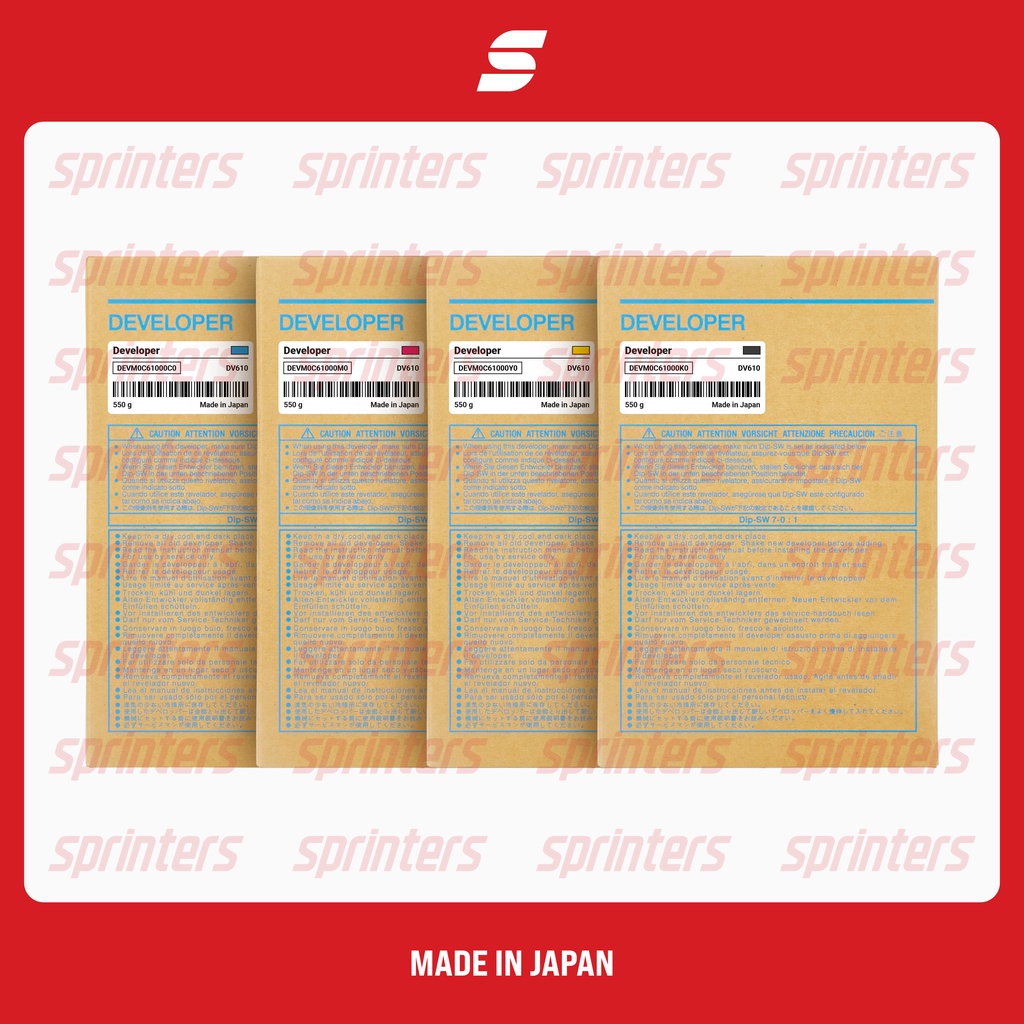 Developer Starter Konica Minolta KM bizhub PRO BHC BH C5501 C6501 C6501P C 5501 6501P 6501 P