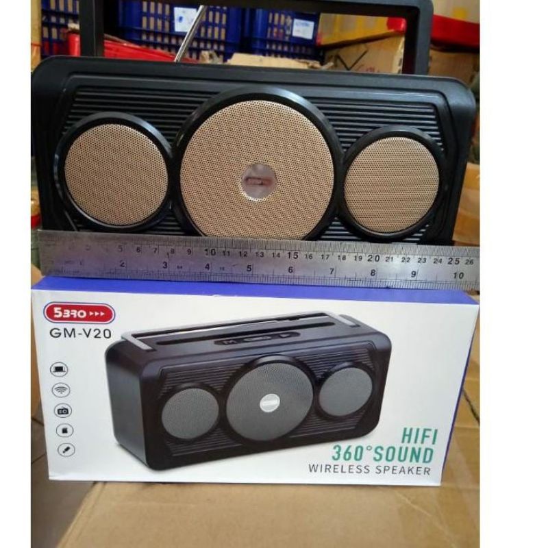 Speaker Bluetooth 5BRO GM-V20