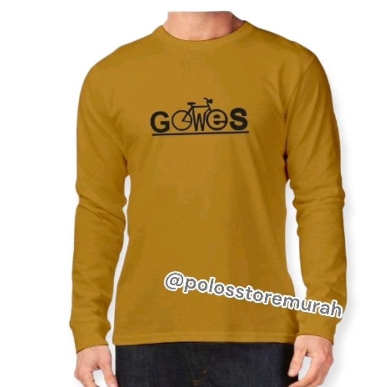 COD KAOS GOWES SEPEDA ORIGINAL FOLDING MINION ORI HOBI MURAH KATUN LENGAN PANJANG