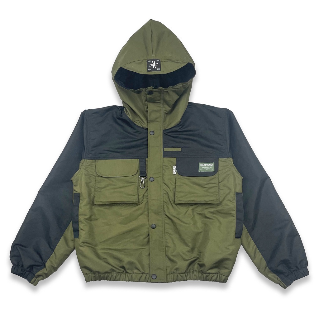 Sura Positiva - Wading Jacket (Gitea) Black-Green