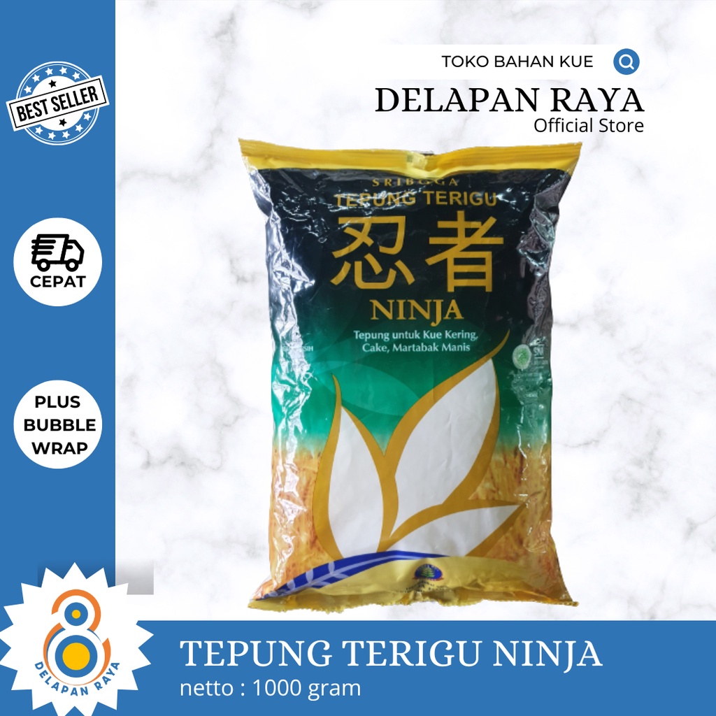 

SRIBOGA TEPUNG TERIGU NINJA 1KG - 8Raya