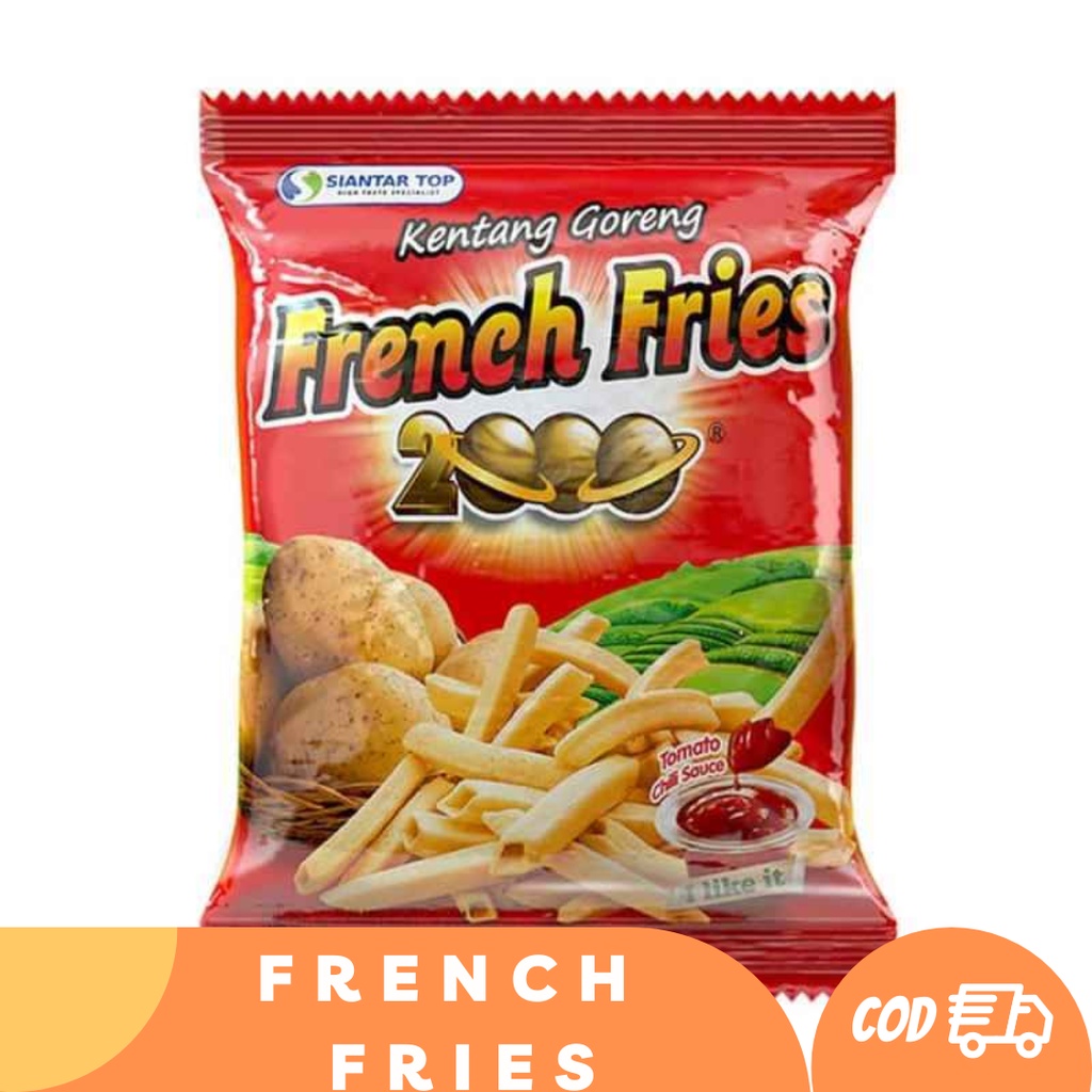 

(COD) FRENCH FRIES 2000 ISI 17GR X 10 PCS