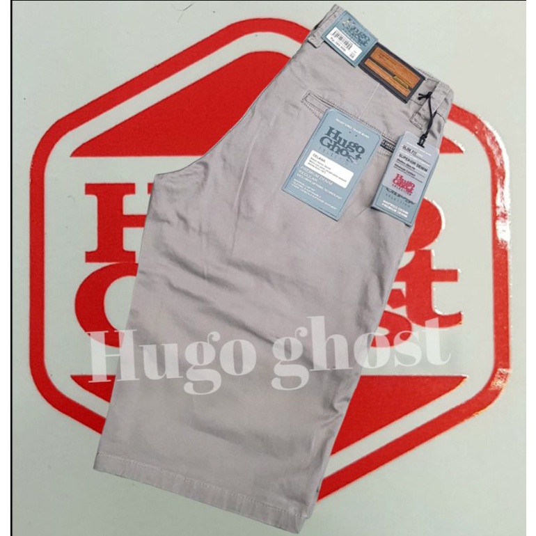 CELANA PENDEK KATUN SATEN CINOS HUGOGHOST ORIGINAL