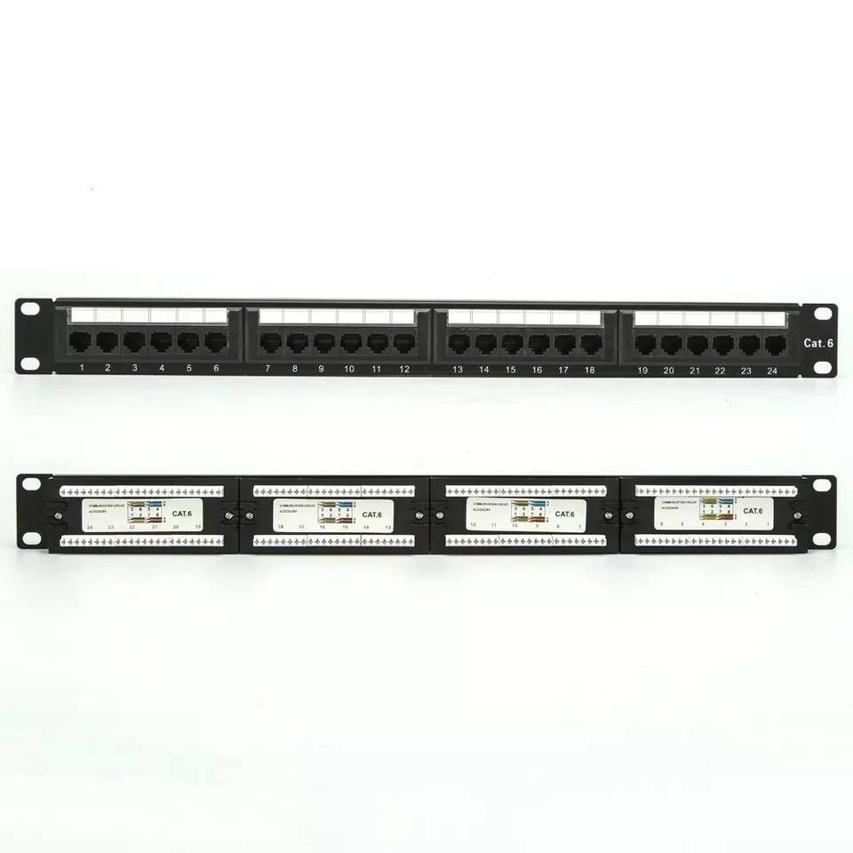 Patch Panel 24 port RJ45 CAT5 / CAT6