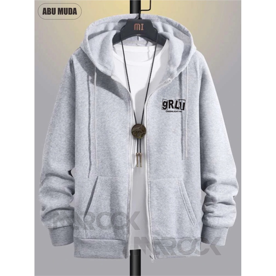 Sweater Hoodie Zipper - Sweater Hoodie Pria GRLT