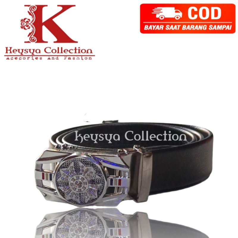 ikat pinggang pria kulit pu sabuk pria rell