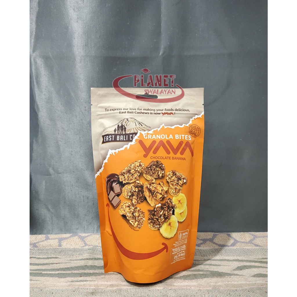 

EAST BALI CASHEWS GRANOLA BITES CHOCOLATE BANANA