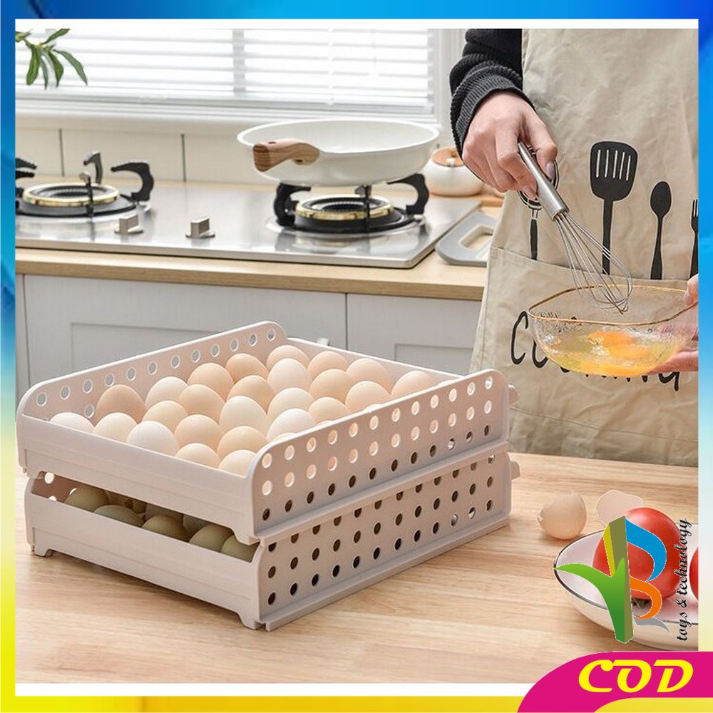 RB-C201 Rak Telur Egg Storage Box Organizer Kotak Telur Tempat Penyimpanan Telor 30 Sekat Impor