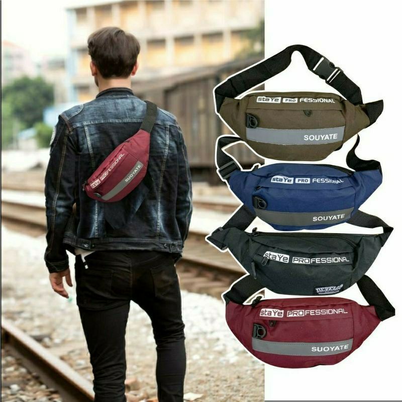 Tas Waistbag profesional Tas Selempang