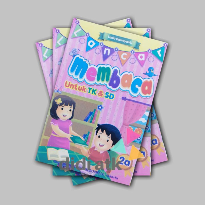 Buku Lancar Membaca 2A Untuk Anak TK & SD