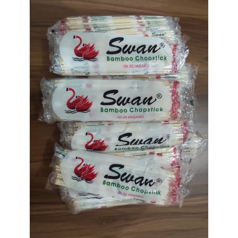 Sumpit Bambu 1PACK = 20PCS Sumpit Kayu Sumpit Bambu Murah sumpit murah sumpit bagus sumpit bambu panda sumpit kayu panda