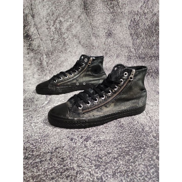 Converse Double zipper Denim