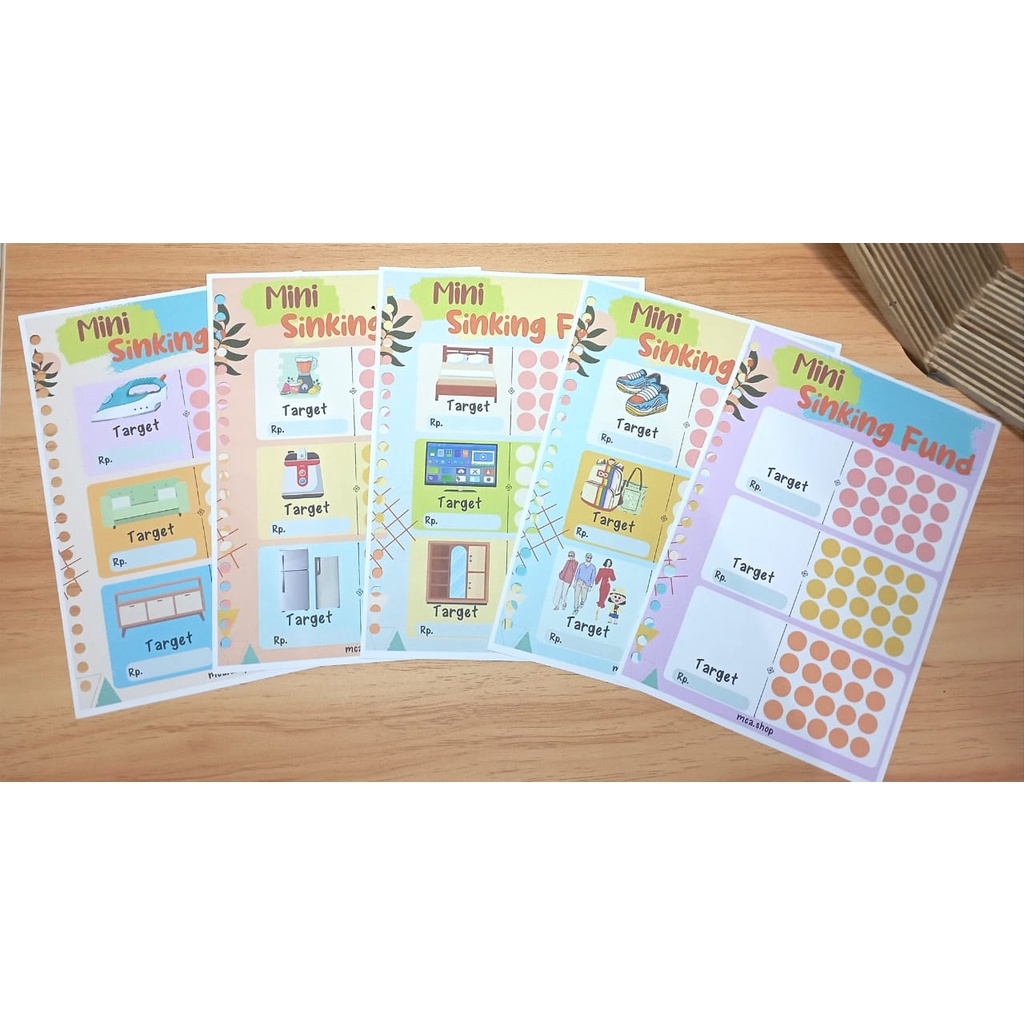 

Isi binder Budget Planner A5 / Isi binder / Budgeting / (hanya 1 sisi)