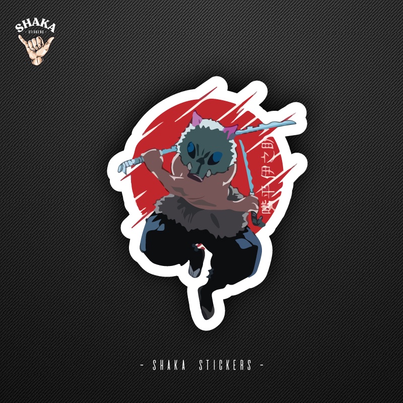 

Sticker Kimetsu No Yaiba Keren Grafatac Anti Air Stiker untuk Aksesoris Case HP Laptop Stiker helem Kulkas