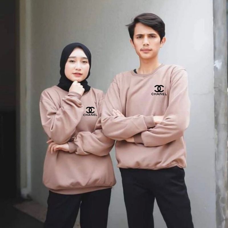 Baju Lengan Panjang  COUPLE CHL Terbaru kaos Distro trendy keren dan kekinian