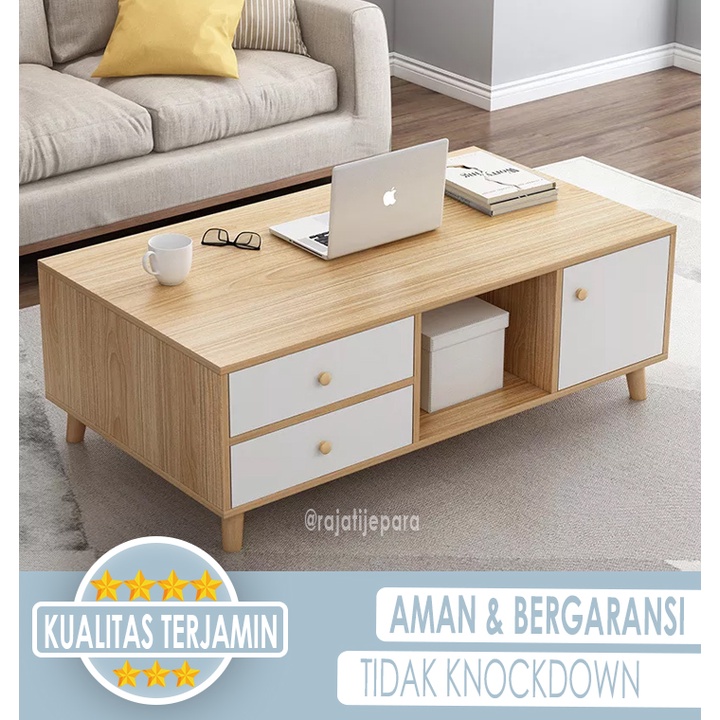 Jual Meja Tamu Minimalis Meja Sofa Meja Ruang Tamu Modern - (RJ9MT3