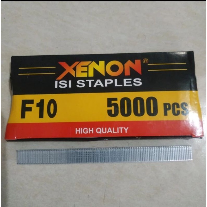 

Isi Staples Paku Tembak Air Nail Nailer 1cm F10 F30 Xenon