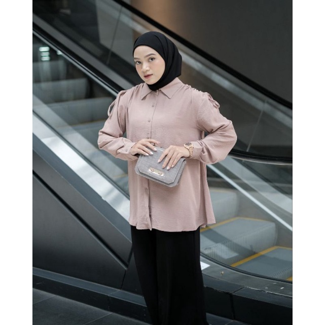 LEICA SHIRT / ATASAN WANITA / KEMEJA / BUSUI