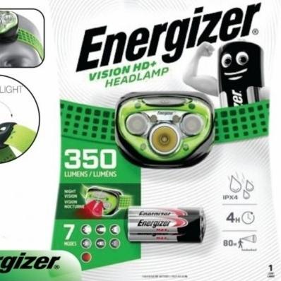 Senter Kepala (Headlight / Headlamp) Energizer 5 LED