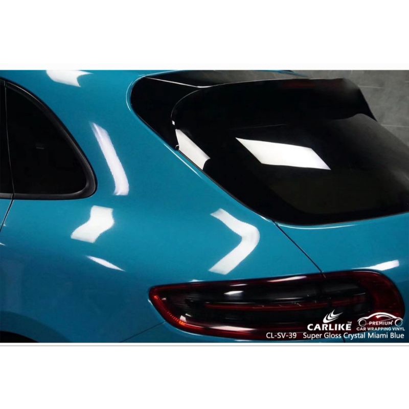 Sticker Fanchi FC206 Super Gloss Glossy Miami Blue Premium Wrap