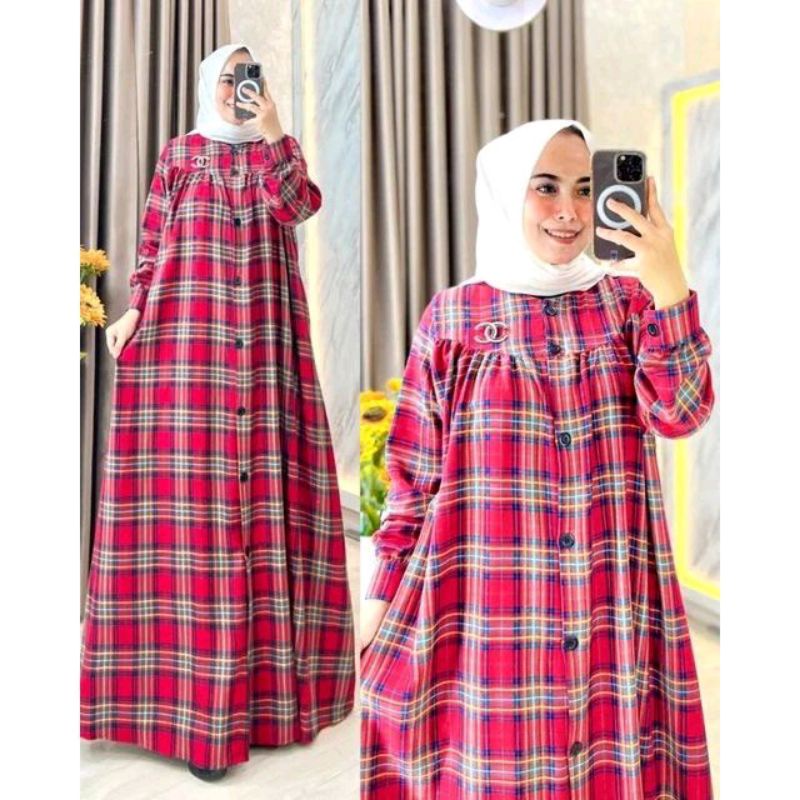 Nindah Fashion Gamis Kotak Import