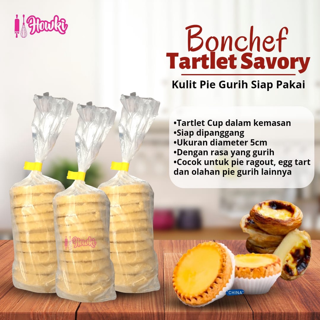 

Mini Tarlet Savory Boncheff D5 ( Isi 10Pcs)