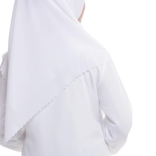 Rabbani - Kerudung Segi Empat Zahira Solder S - Blue Coracao