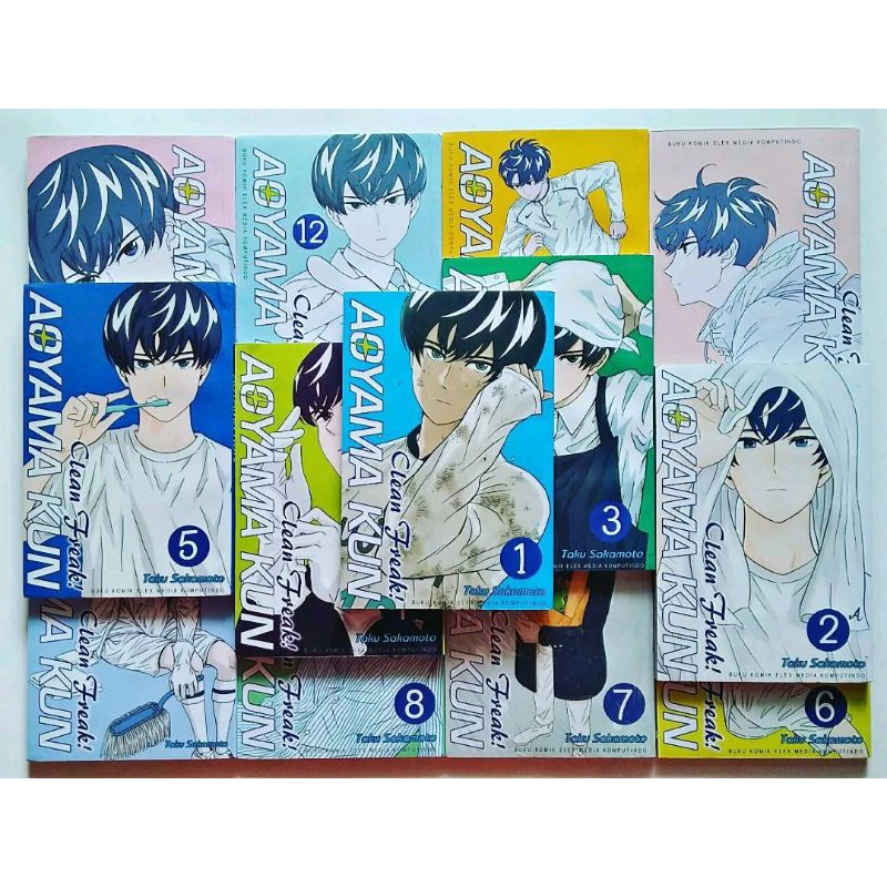 Clean Freak Aoyama-kun 1-13T by Taku Sakamoto