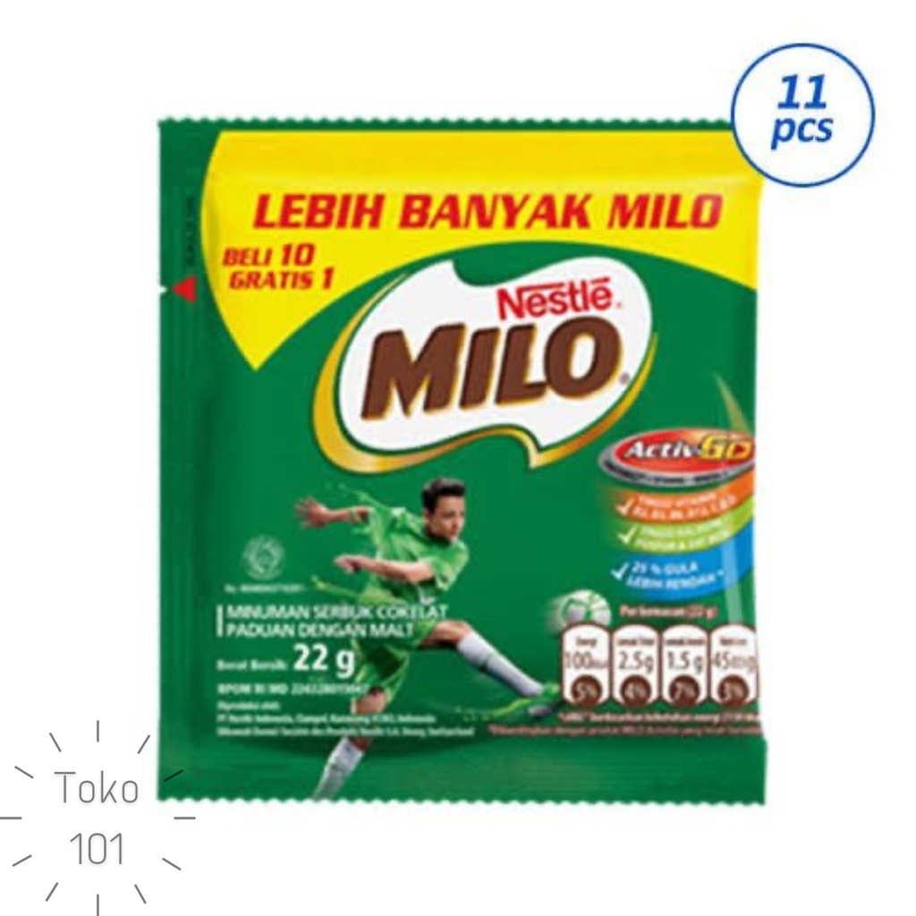 

MILO Activ-Go Sachet (10 sachet @22gr)