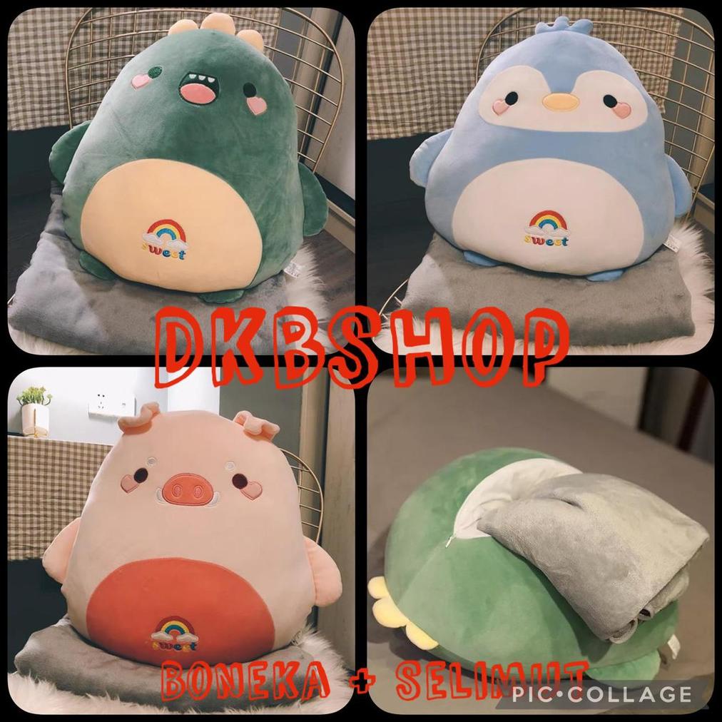 PRODUK- BALMUT BABI 40CM BALMUT DINO BALMUT PIG BALMUT PENGUIN BALMUT PIGGY BONEKA BABI HADIAH NATAL