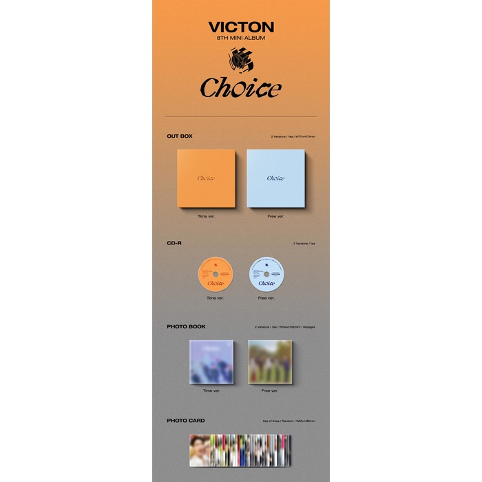 VICTON - 8th Mini Album Choice (Photobook ver)