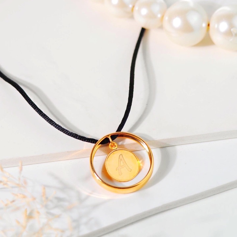 Kalung Tali Emas Ring Plat Fashion - Toko Emas Gadjah