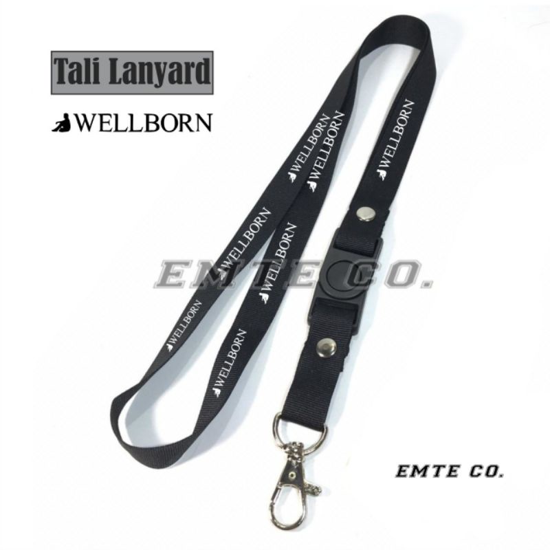 

Lanyard WELLBORN tali lanyard gantungan LEHER ID CARD / GANTUNGAN HP MURAH BISA COD BEST SELLER