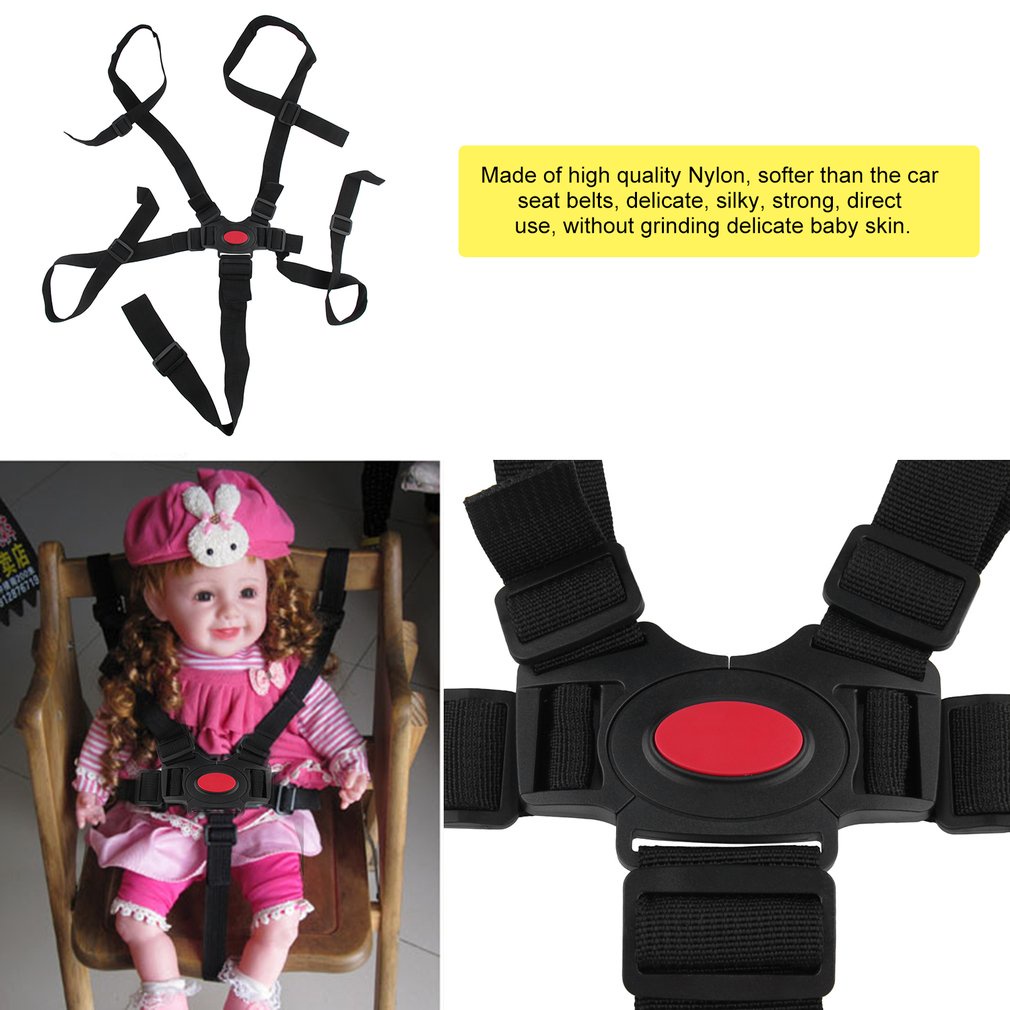 Sabuk Pengaman Stroller Bayi 5 Titik/ Seat Belt Baby Chair/ Sabuk Pengaman Seat Sepeda Bayi