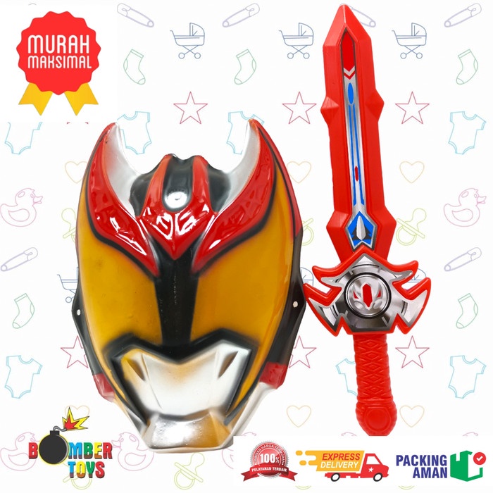 TOPENG MAINAN ANAK LAKI HERO ACTION FIGURE MURAH RANGER Mask