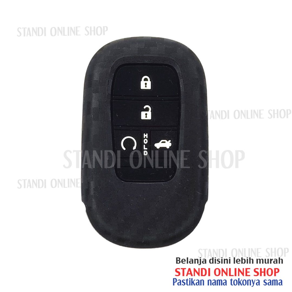 Sarung Kunci Silikon Carbon Smartkey All New Honda HRV HR-V SE