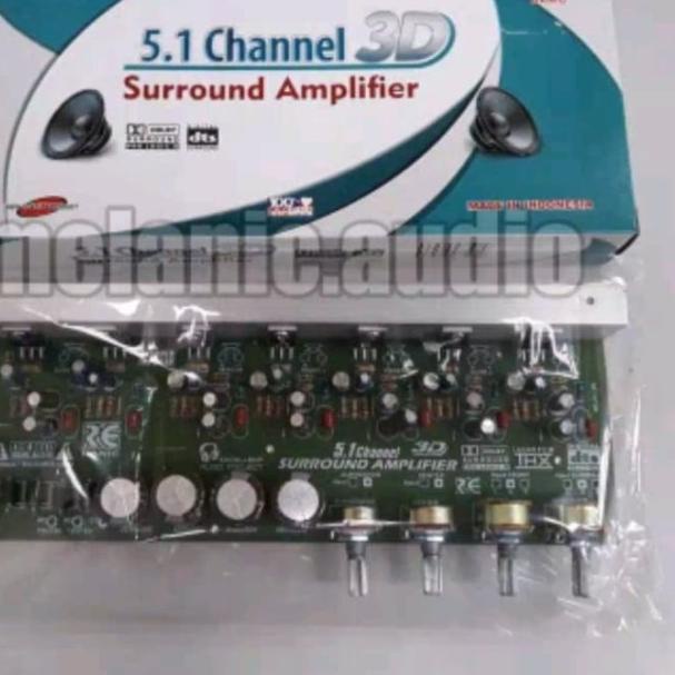 Kit Power Amplifier aktif 5.1 surround 3D